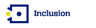 A blue and white logoDescription automatically generated